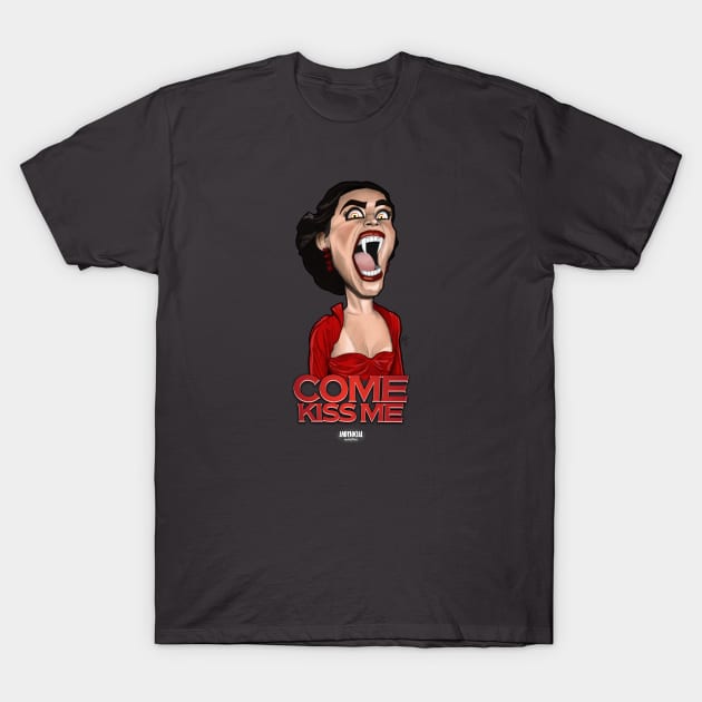 Regine Dandridge T-Shirt by AndysocialIndustries